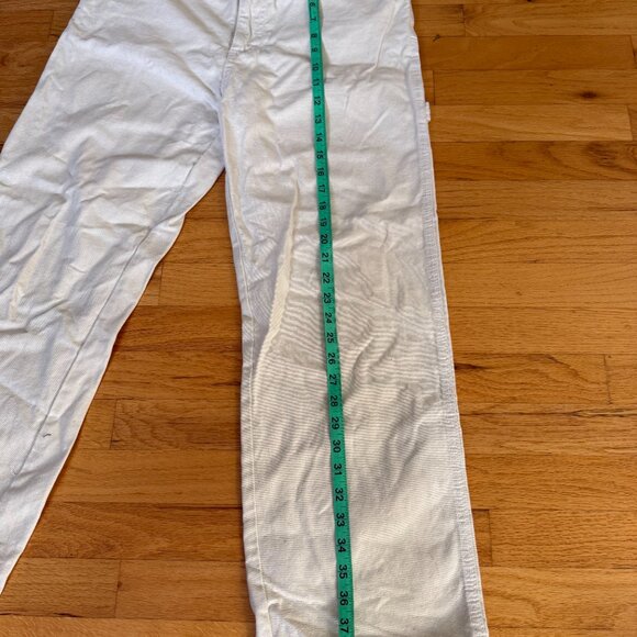 Lykke Wullf Painter Jeans - White - Size 8 - Picture 8 of 9